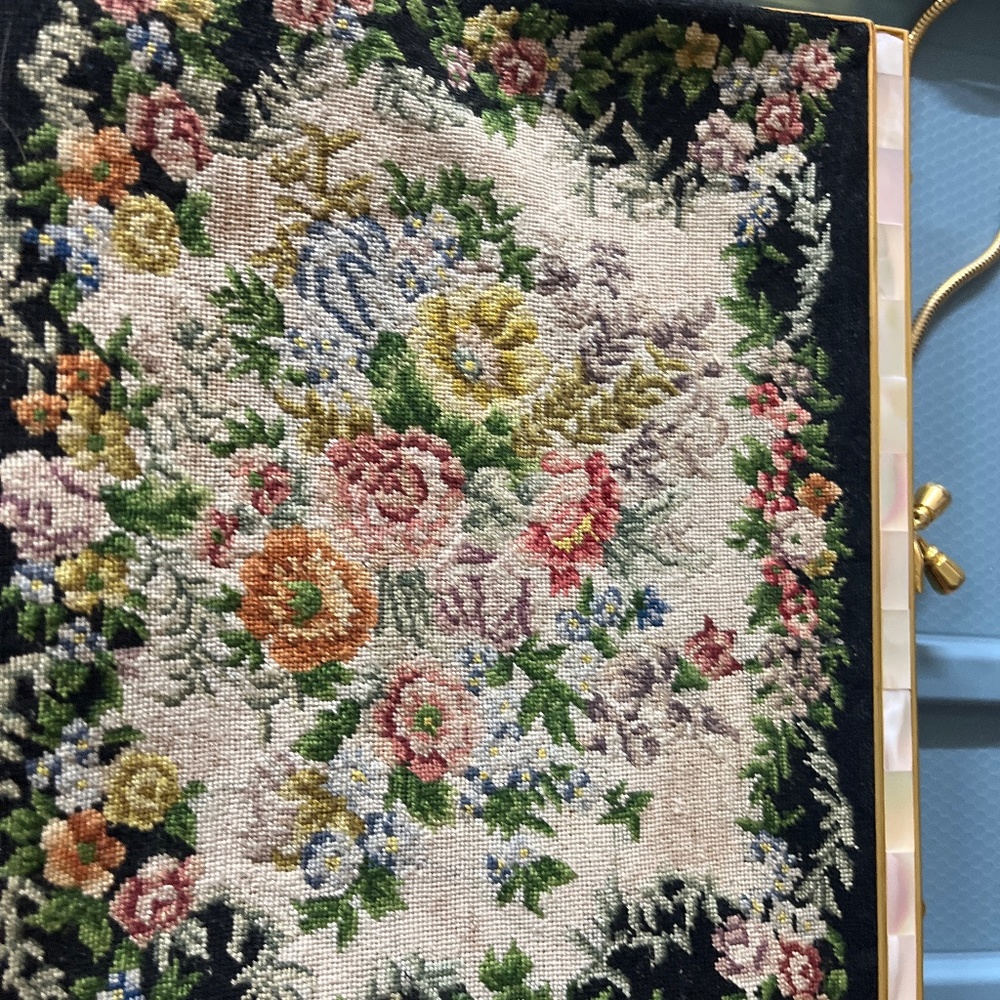 Needlepoint Purse - image 1